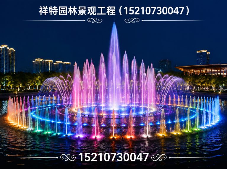 莲池区喷泉工程展示图
